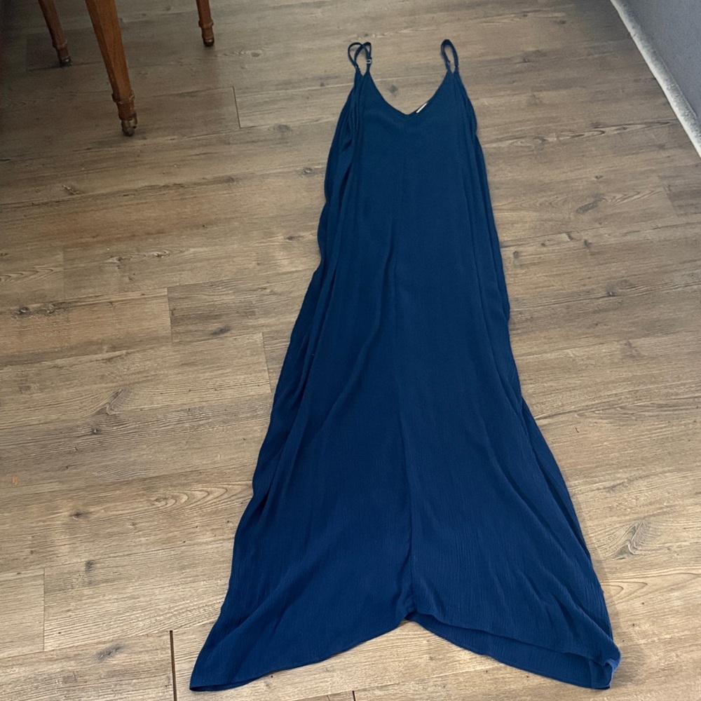 Women's LoveStitch Navy Blue Maxi Dress - size S/M